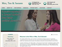 Tablet Screenshot of meztansarante.com